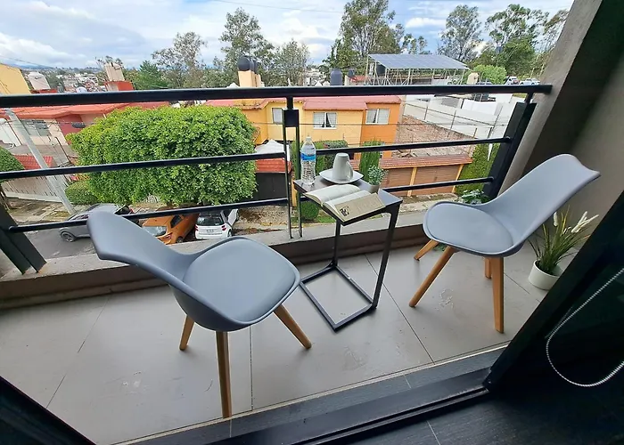 Apartment S09 King Premium Tec Cem Cocineta Wifi Balcon Parking Terraza