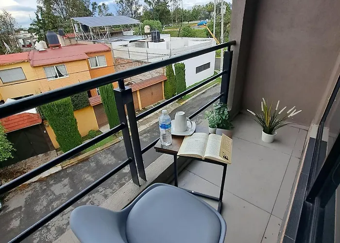 S09 King Premium Tec Cem Cocineta Wifi Balcon Parking Terraza Apartment Mexico City