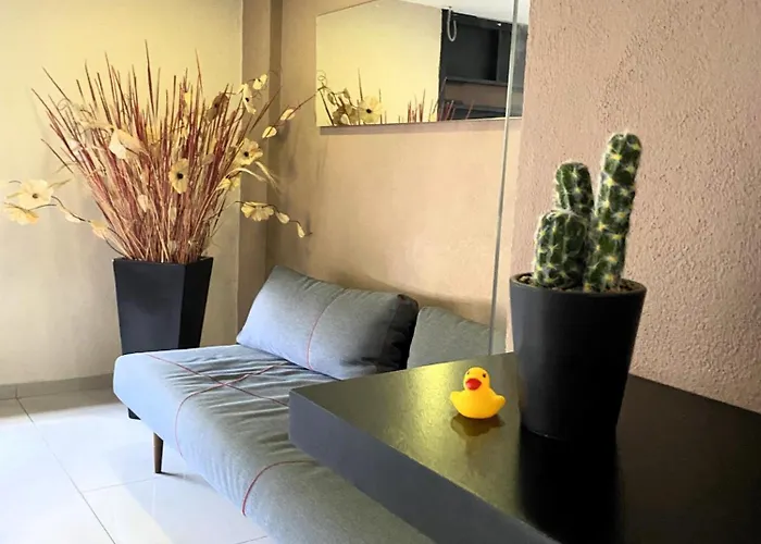 Apartment S09 King Premium Tec Cem Cocineta Wifi Balcon Parking Terraza *